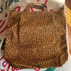 BAGGU Leopard print Duck Bag